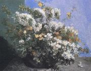 Gustave Courbet Flower France oil painting reproduction